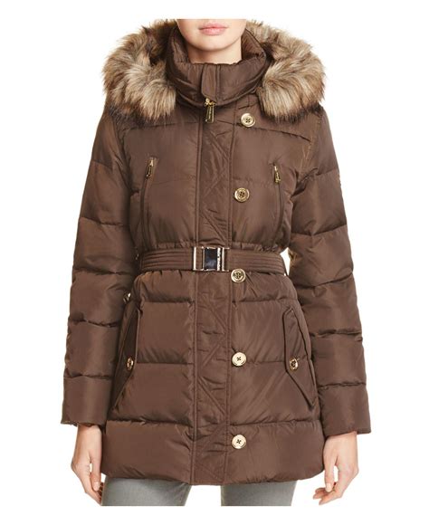 quilted puffer coat michael kors|michael kors puffer coats women's.